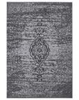 Tapis vintage médaillon Gris – STUDIO DECO