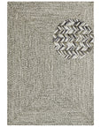 Tapis d'extérieur aspect jute ZADO Greige – STUDIO DECO