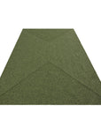 Tapis d'extérieur aspect jute ZADO Vert – STUDIO DECO