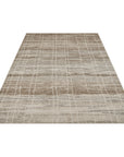 Tapis Designer Vintage GRID Crème – STUDIO DECO