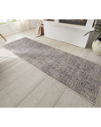 Tapis de couloir Designer Vintage FLUX - Gris – STUDIO DECO