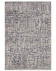 Tapis Designer Vintage FLUX Bleu – STUDIO DECO
