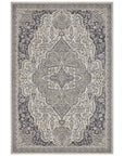 Tapis Vintage Oriental SAFIA Crème et Gris – STUDIO DECO