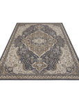 Tapis Vintage Oriental SAFIA Marron et Gris – STUDIO DECO