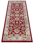 Tapis de Couloir Persan Classique - Rouge et Crème – STUDIO DECO