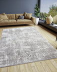 Tapis moderne Abstrait STUDIO Gris Beige – STUDIO DECO