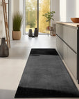 Tapis de Couloir en Jute Bouclé - Noir – STUDIO DECO