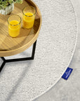 Tapis Rond en laine tissé à la main Crème - Villeroy & Boch – STUDIO DECO