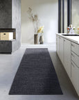 Tapis couloir en laine tissé à la main Anthracite - Villeroy & Boch – STUDIO DECO