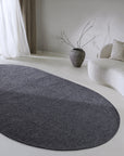 Tapis Oval en laine tissé à la main Anthracite - Villeroy & Boch – STUDIO DECO