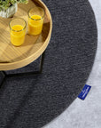 Tapis Rond en laine tissé à la main Anthracite - Villeroy & Boch – STUDIO DECO
