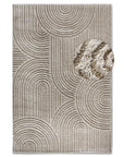 Tapis à poils longs Chappe Beige - ELLE Decoration – STUDIO DECO