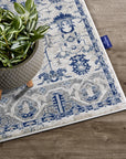 Tapis Vintage EMMANUEL Crème et Bleu - Villeroy & Boch – STUDIO DECO