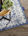 Tapis Vintage GABRIELLE Crème et Bleu - Villeroy & Boch – STUDIO DECO
