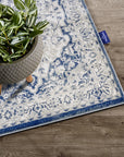 Tapis Vintage GABRIELLE Crème et Bleu - Villeroy & Boch – STUDIO DECO