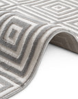 Tapis en relief 3D Gris et Crème - ELLE Décoration – STUDIO DECO