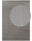 Tapis en relief Lignes Anthracite - ELLE Décoration – STUDIO DECO