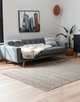 Tapis en relief Carrés Gris - ELLE Décoration – STUDIO DECO