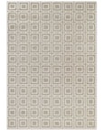 Tapis en relief Carrés Crème - ELLE Décoration – STUDIO DECO