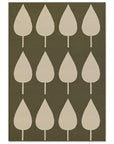 Tapis Enfant LEAVES Vert – STUDIO DECO