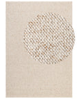 Tapis Bouclé aspect laine Crème – STUDIO DECO