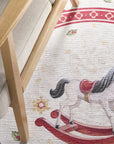 Tapis De Noël Rond Rocking Horse – STUDIO DECO