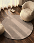 Tapis en laine rond organique tufté main Beige - Villeroy & Boch – STUDIO DECO
