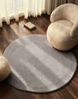 Tapis en laine rond organique tufté main Gris - Villeroy & Boch – STUDIO DECO