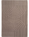 Tapis BARI doux à relief Beige – STUDIO DECO