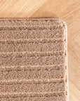 Tapis SENA doux à relief Beige – STUDIO DECO