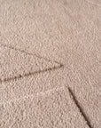 Tapis CÔME doux à relief Beige – STUDIO DECO