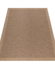 Tapis Naturel aspect jute Beige et Noir – STUDIO DECO