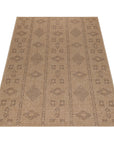Tapis aspect jute Naturelle Beige et Noir – STUDIO DECO