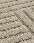 Tapis à relief Lena - Beige – STUDIO DECO