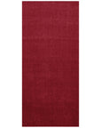 Tapis de couloir Uni à poils courts - Rouge – STUDIO DECO
