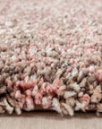 Tapis à poils longs 30mm - Rose Poudré – STUDIO DECO
