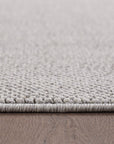 Tapis Rond Naturel aspect jute - Gris Clair – STUDIO DECO