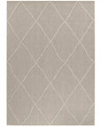 Tapis effet Jute naturel à Relief Losanges - Beige – STUDIO DECO