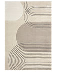 Tapis Bohème Abstrait - Beige et Crème – STUDIO DECO