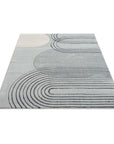 Tapis Bohème Abstrait - Gris et Crème – STUDIO DECO