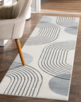 Tapis de couloir Bohème Pop - Crème – STUDIO DECO