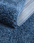 Tapis à Poils Longs SOFTY - Bleu – STUDIO DECO