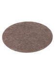 Tapis à Poils Longs Rond SOFTY - Mocca – STUDIO DECO