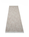 Tapis de couloir Nova laineux à franges - Beige – STUDIO DECO