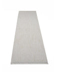 Tapis de couloir Nova laineux à franges - Crème – STUDIO DECO