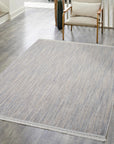 Tapis Nova laineux à franges - Gris – STUDIO DECO