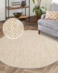Tapis Nova Rond laineux - Jaune – STUDIO DECO