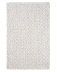 Tapis Mira Relief à franges - Crème – STUDIO DECO