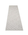 Tapis Mira Relief à franges - Crème – STUDIO DECO
