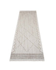 Tapis Ethnique relief à franges - Crème – STUDIO DECO
